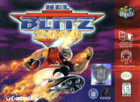 NFL Blitz 2000 Nintendo 64  box art